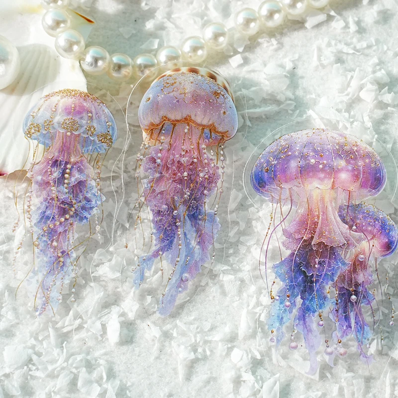 

15 шт., серия «Медуза, сад», ретро, морская жизнь, наклейки для домашних животных, креативный коллаж, сделай сам, дневник, чехол для телефона, наклейки для скрапбукинга ручной работы