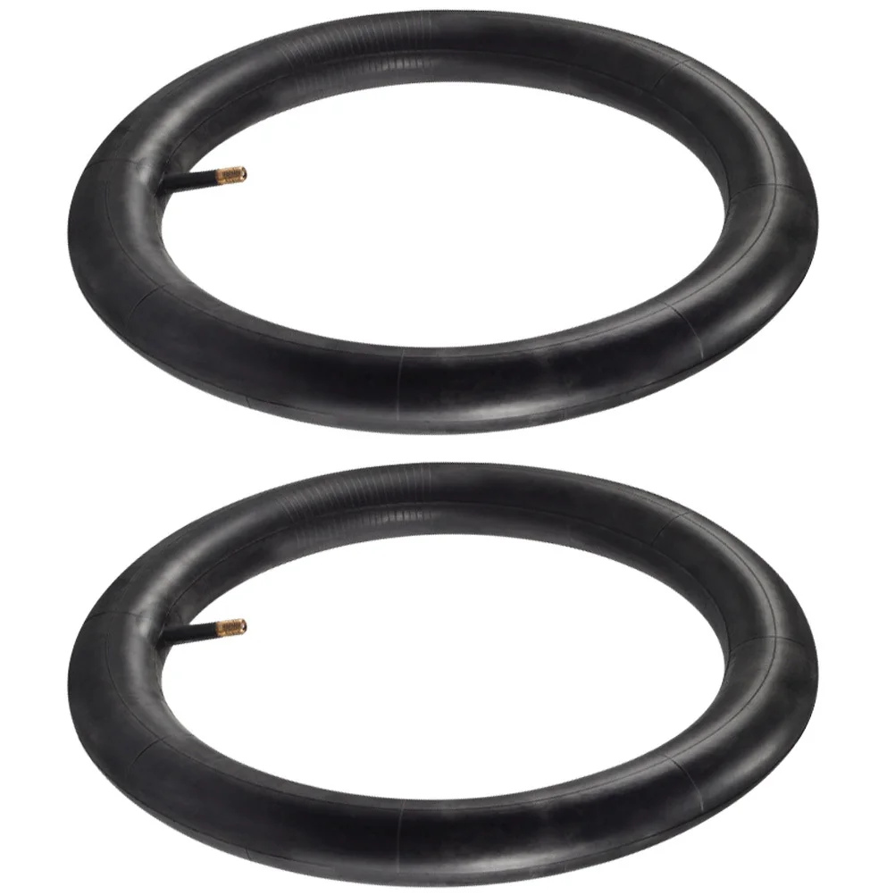 2 قطعة أنبوب إطار دراجة مطاطي عالي الجودة أنبوب ركوب الدراجات الاحترافي سهل التركيب والحمل للرياضات الخارجية والإطارات الداخلية