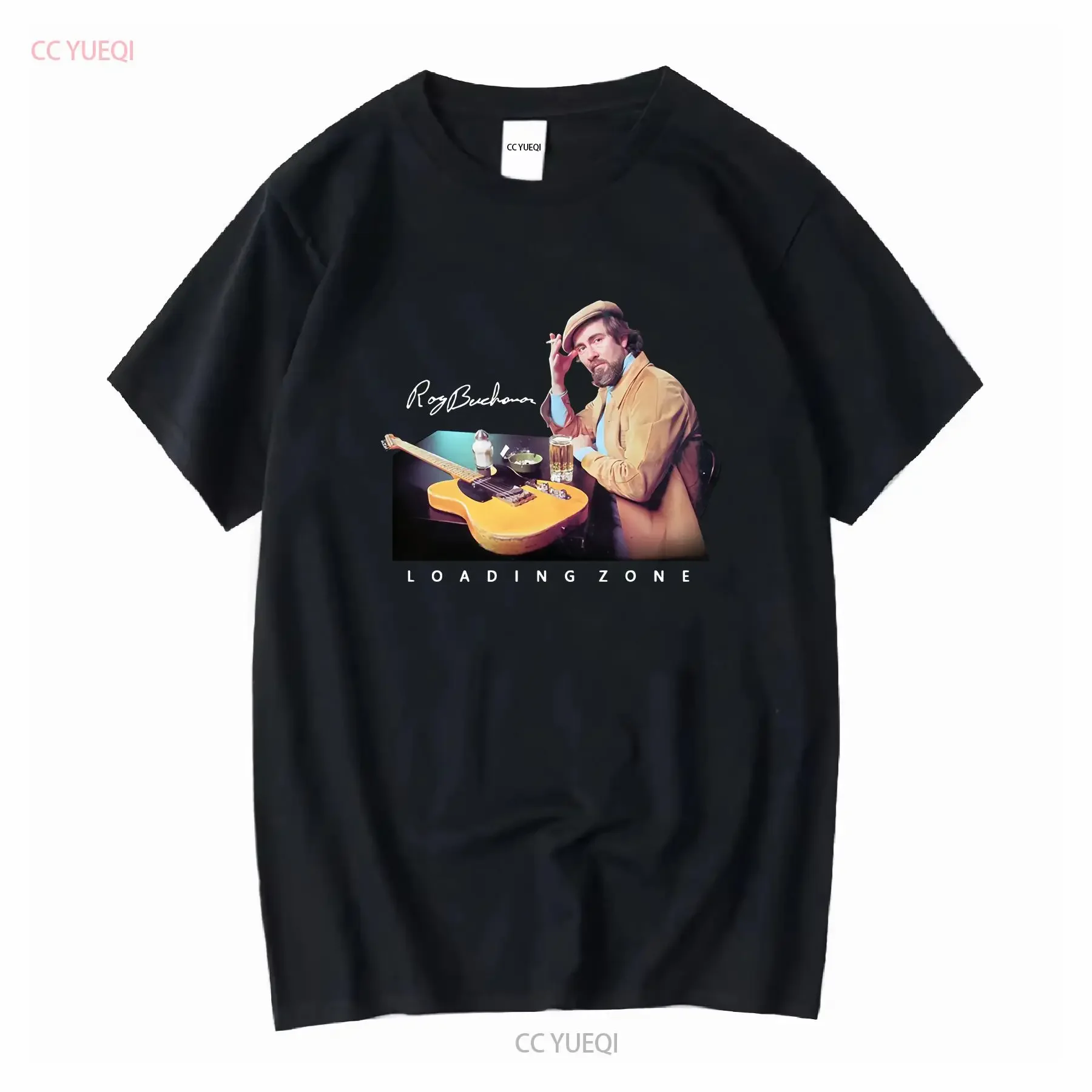 Roy Buchanan Singer Loading Zone Album camiseta todas las tallas largas o mangas vintage ropa de calle lavada moda cómoda ligeramente