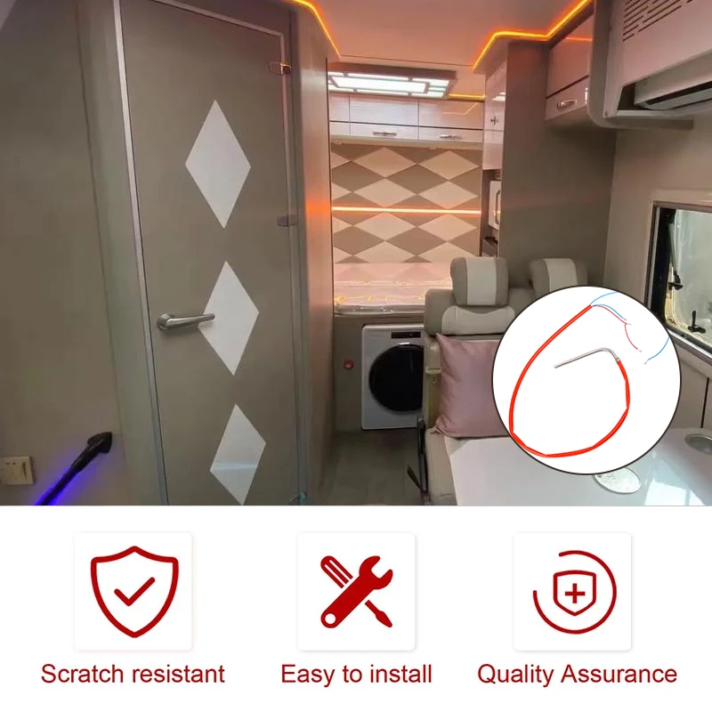 1 قطعة Rv الثلاجة إزالة الجليد أنبوب التدفئة التيار الكهربائي عنصر الثلاجة ل Dometic الكترولوكس نوع متنقل RV اكسسوارات 240 فولت 125 واط #3