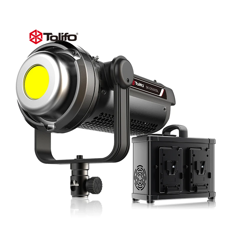 TOLIFO 500w 1000w 1500w 2000w Professional Led Video Light Film Light Photographic Equipment Studio Lighting 5600k 3200k