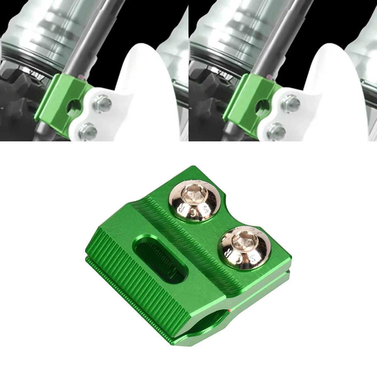 

For Kawasaki KX 65 80 85 100 125 250 450 F X KLX 125 150 450 R BF 1989-2021 Motorcycle Parts CNC Front Brake Ol Pipe Bracket