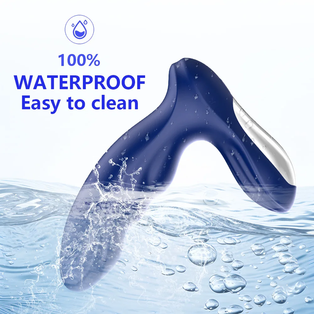 Adult Products APP  Fast Shipping Double Shock Vestibular Plug Wireless APP Remote Control Vibration Massage Wand Dual Motor Str