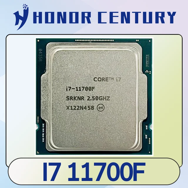 Used Core i7 11700F 2.5GHz Eight-Core Sixteen-Thread CPU Processor L3=16M  65W LGA 1200 No Fan H510 Motherboard - AliExpress