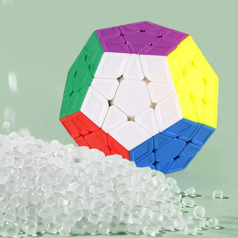 Megaminx-Cubo mágico de 3x3 velocidades, imanes de dodecaedro, doce colores a juego, rompecabezas de velocidad táctil esmerilado, regalo, juguetes profesionales