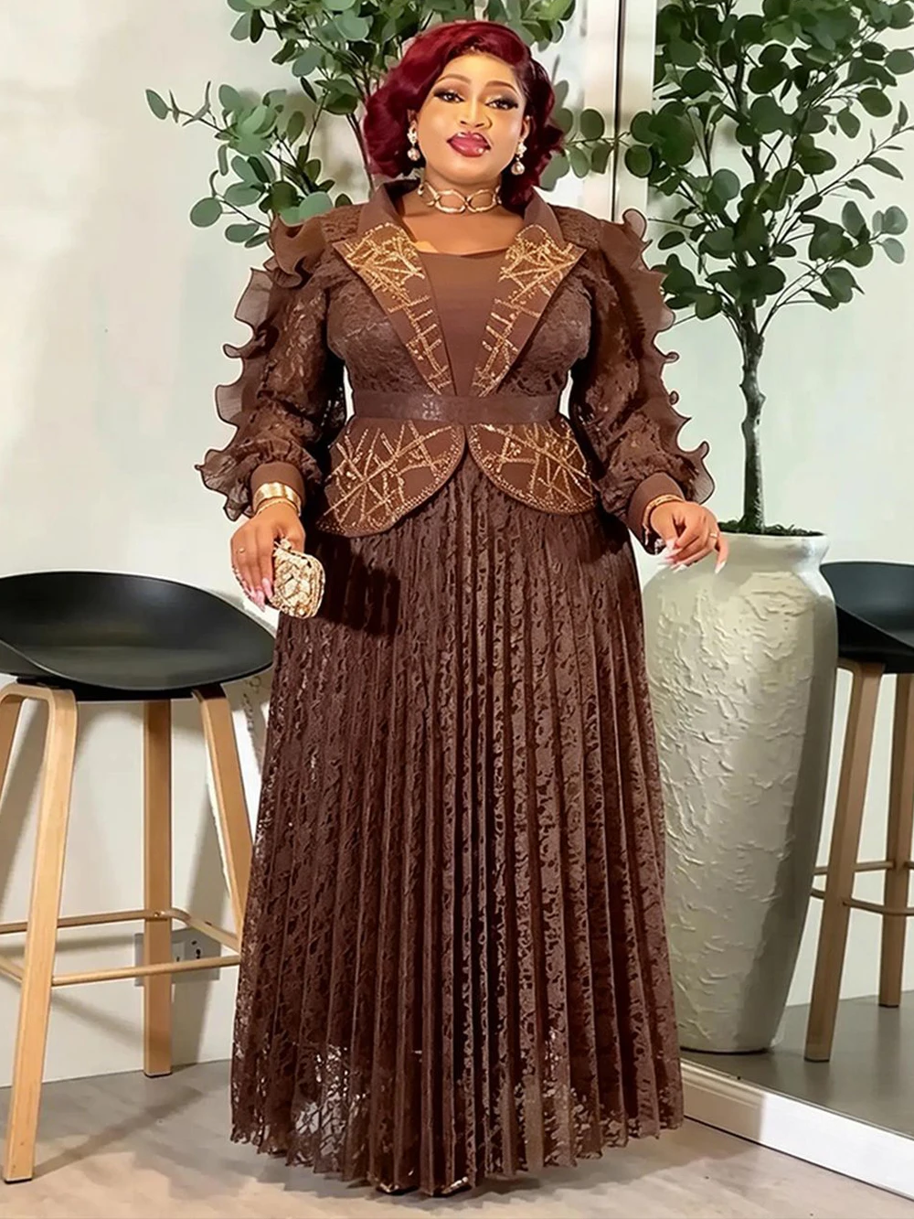 #9 Trending Plus Size Maxi Dress Right Now