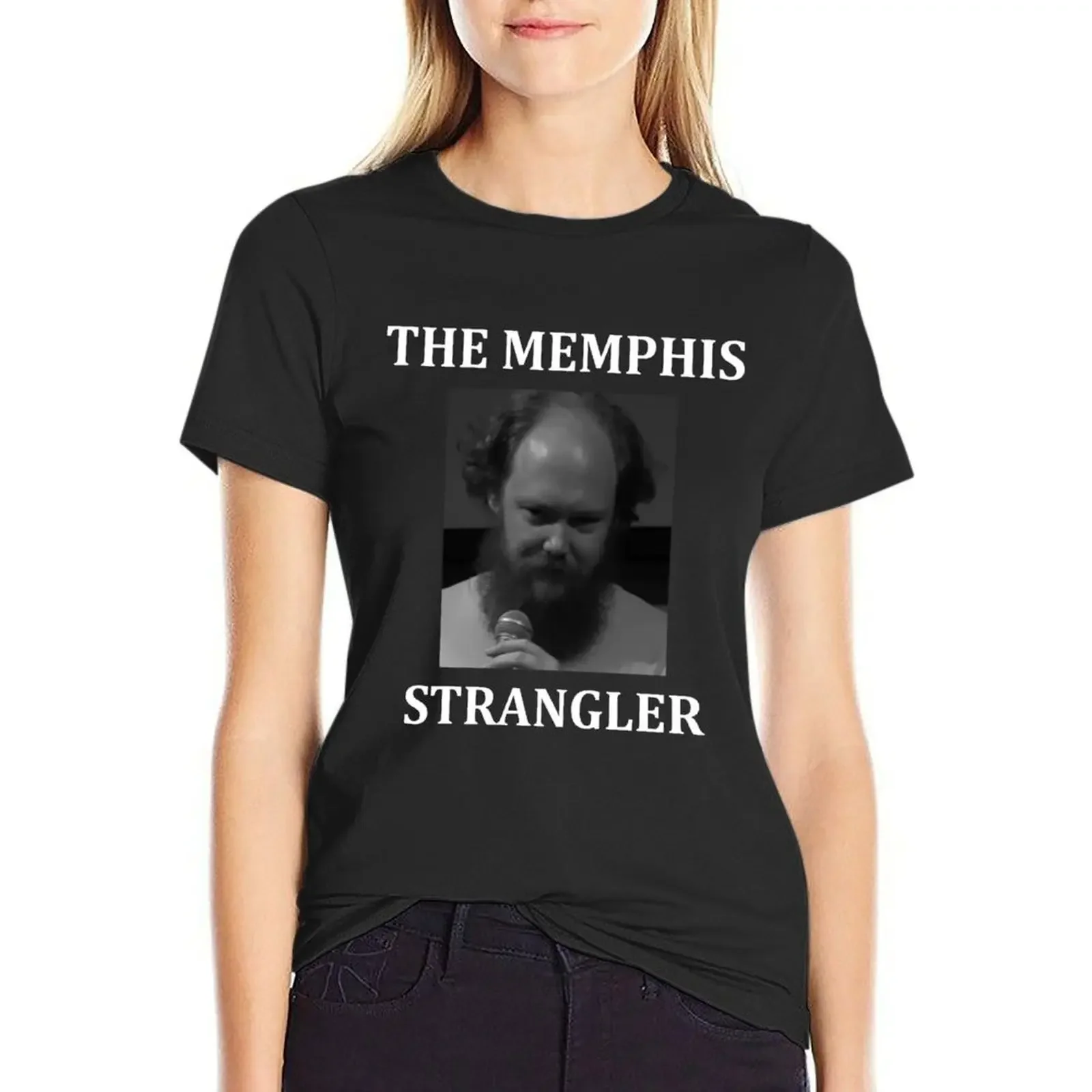 William Montgomery (The Memphis Strangler) T-shirt oversized funny aesthetic clothes fashion woman blouse 2024