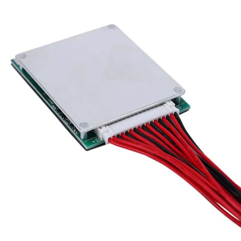 B63B-6X 16S 60V 20A Protection Board Li- Lithium 18650 Battery BMS PCB Protection Board With Balance For E-Bike