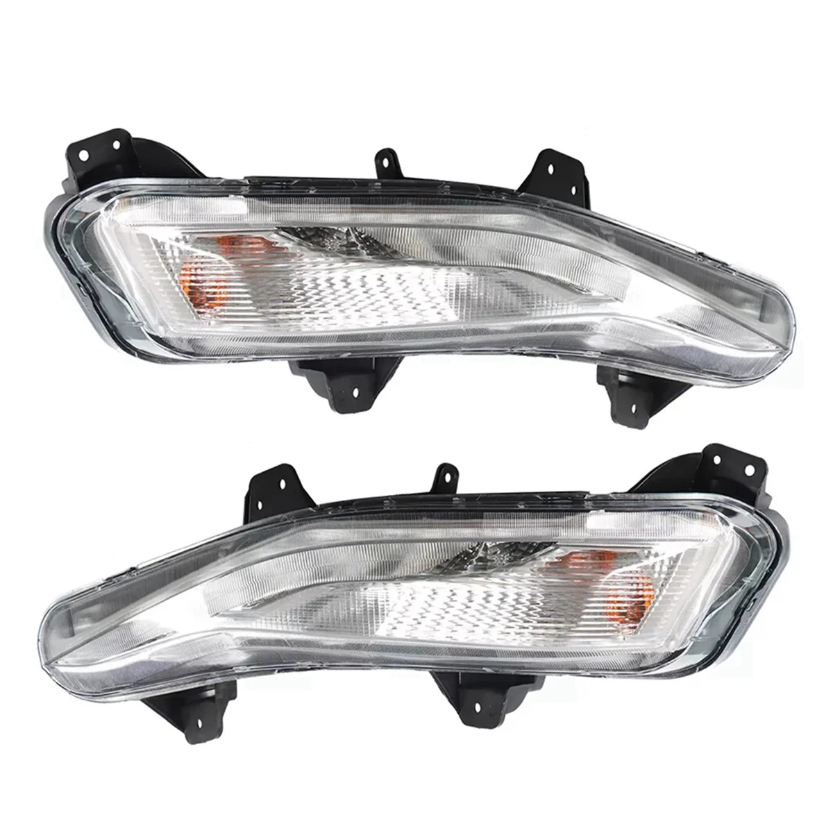 Car Bumper Turn Signal Lights W/ LED DRL Passage Fog Lamp for Chevy Malibu 2019-2022 84575553, 84575552