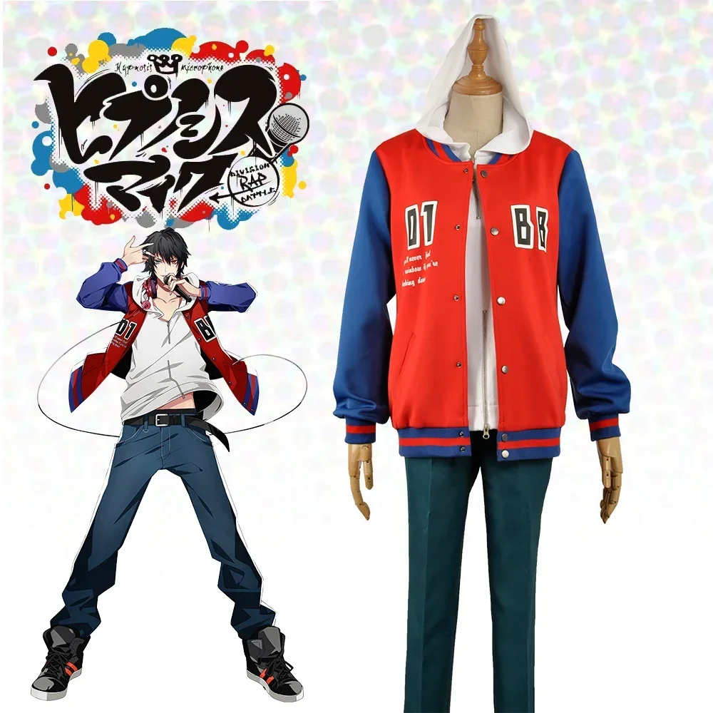 División de actor vocal japonés, bataille de rap CHRISTada Ichiro Hypnosis Mic Buster Bros!!! M Robin B.B Uniforme Cosplay 2025