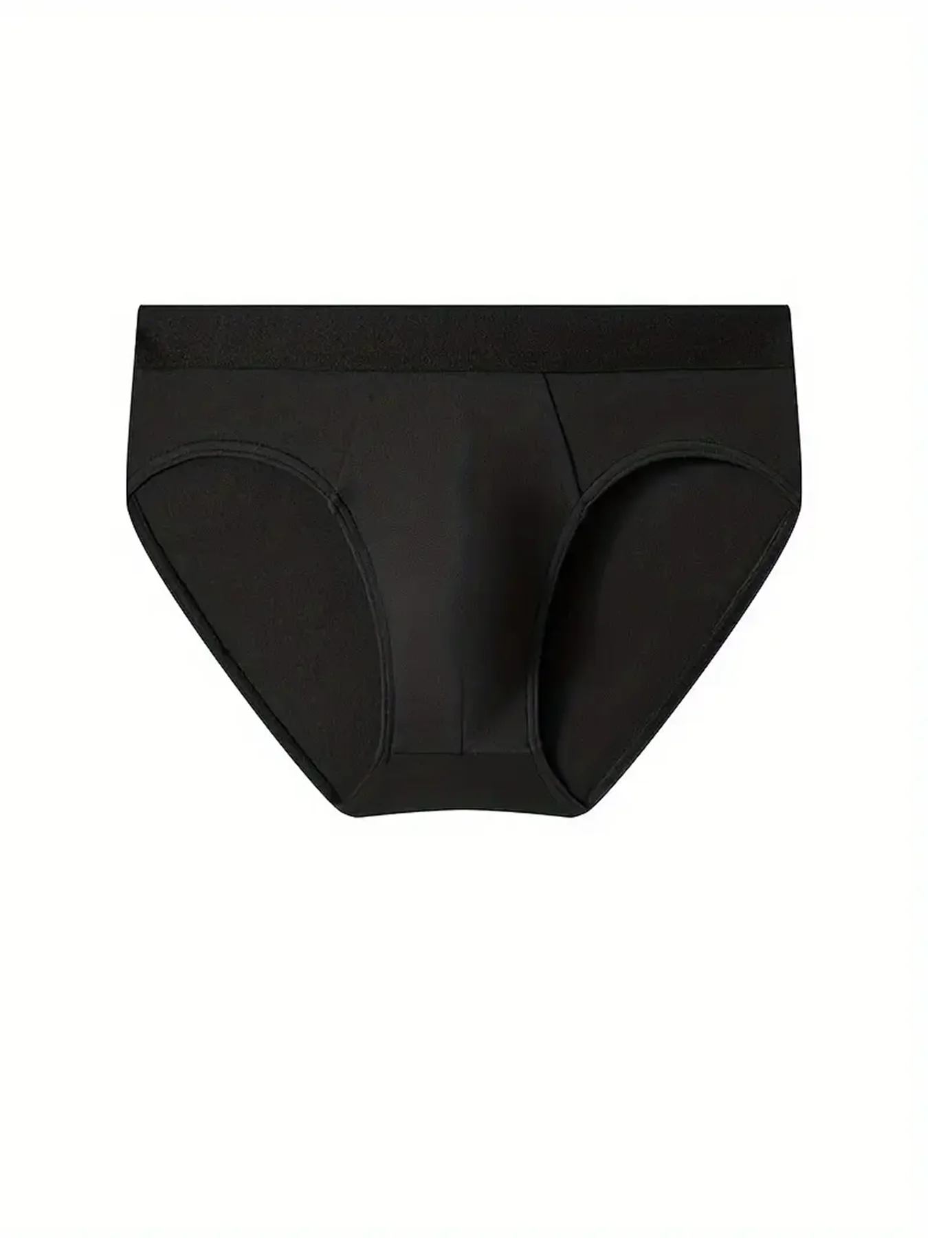 5PCS/SET Men's Underwear Solid Color Men's Briefs High Stretch Panties Breathable Fashion Men's Underpant Plus Size Briefs