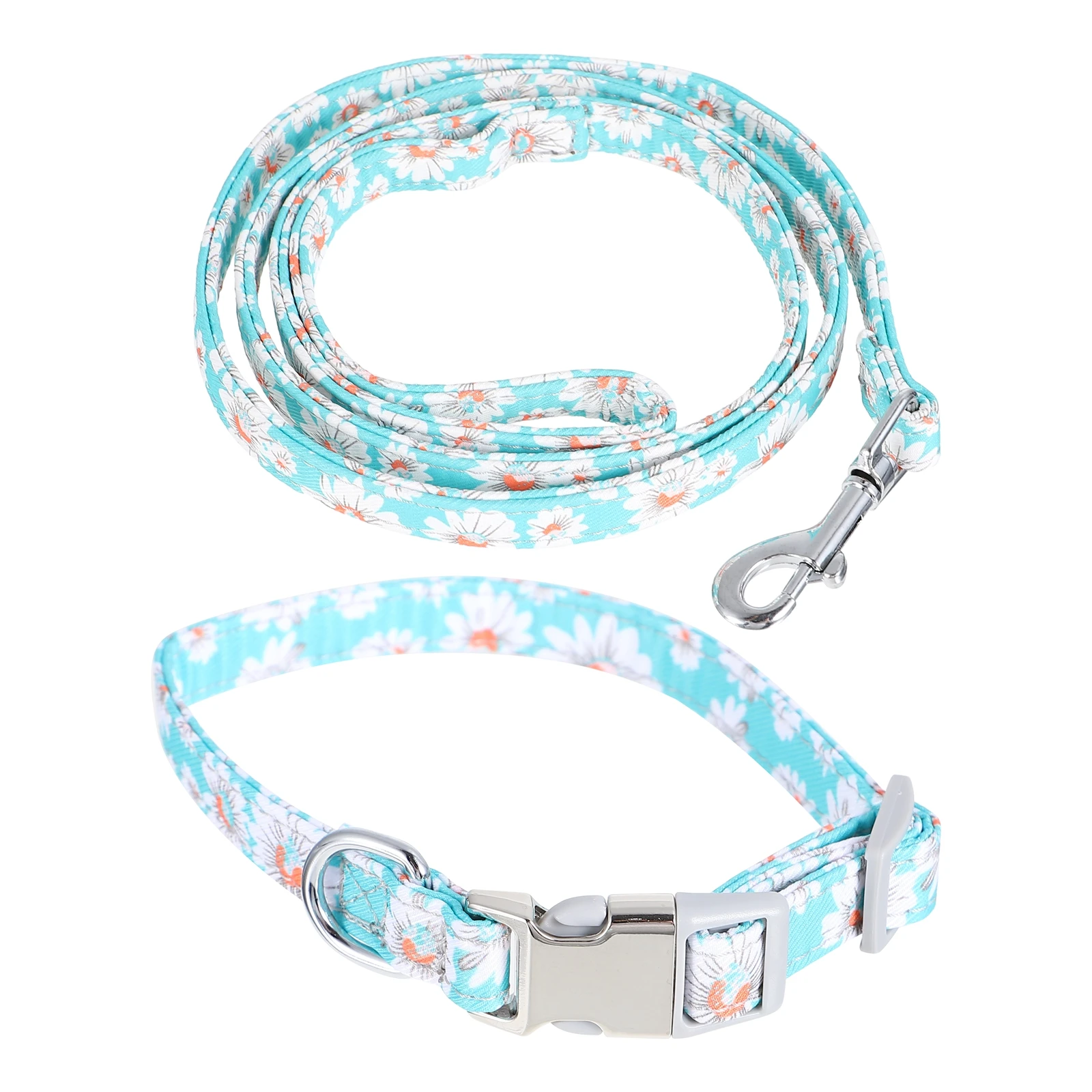 

2pcs Adjustable Pet Collar Dog Leash Training Rope Walking Traction Safety Harness For Puppy Cat Outdoor Use Lightweight Durable