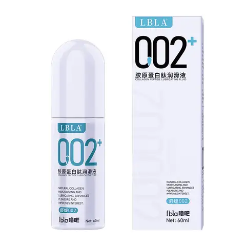 60ml Collagen Peptide Water Based Lubricant Safer Naturally Smooth Personal Lubricant for Intimate Adult sexx Body Lubricant