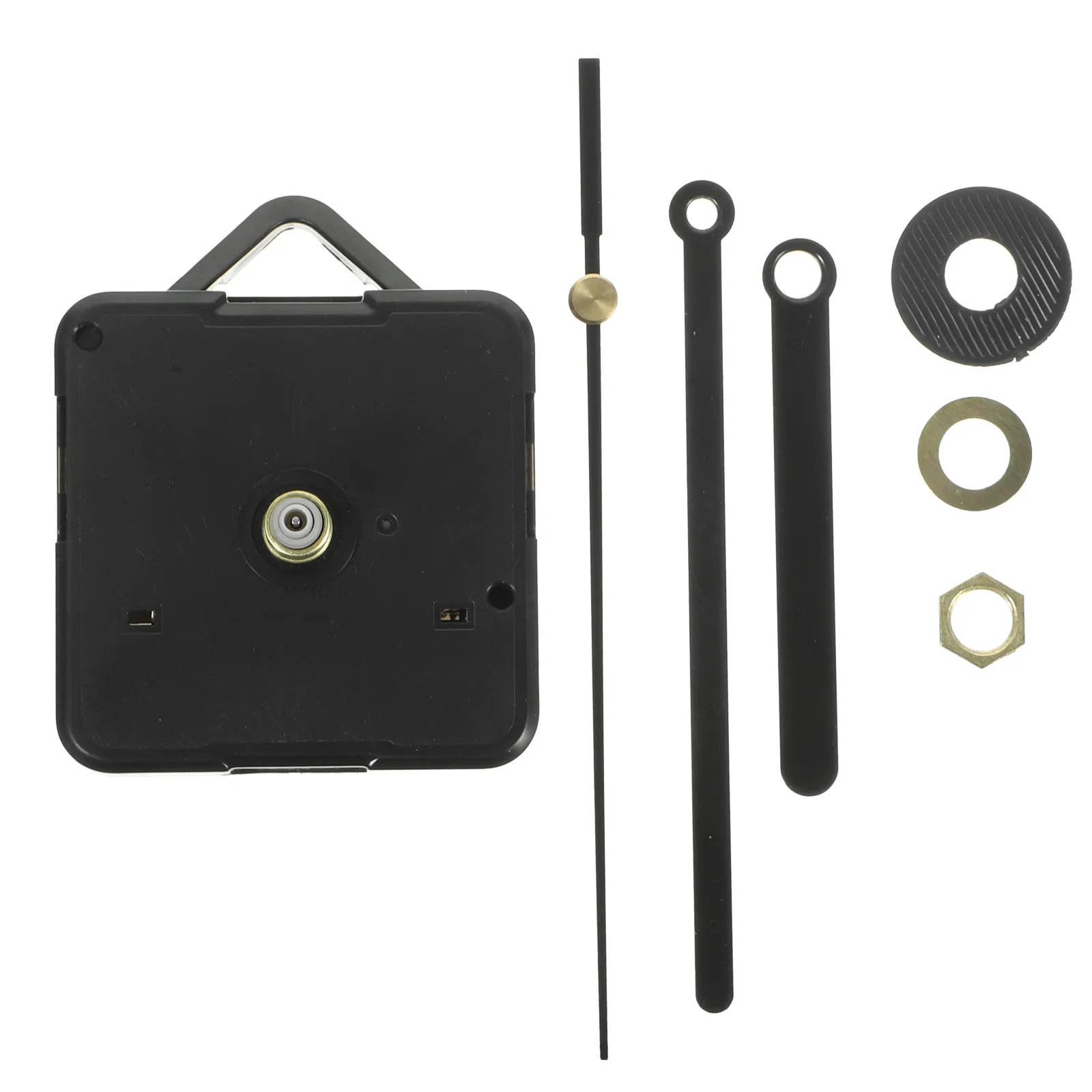 Clock Movement Kit with Quartz Motor Mechanism for DIY Wall Clocks Replacement Hands Operated 1.5V Aa Clock Parts