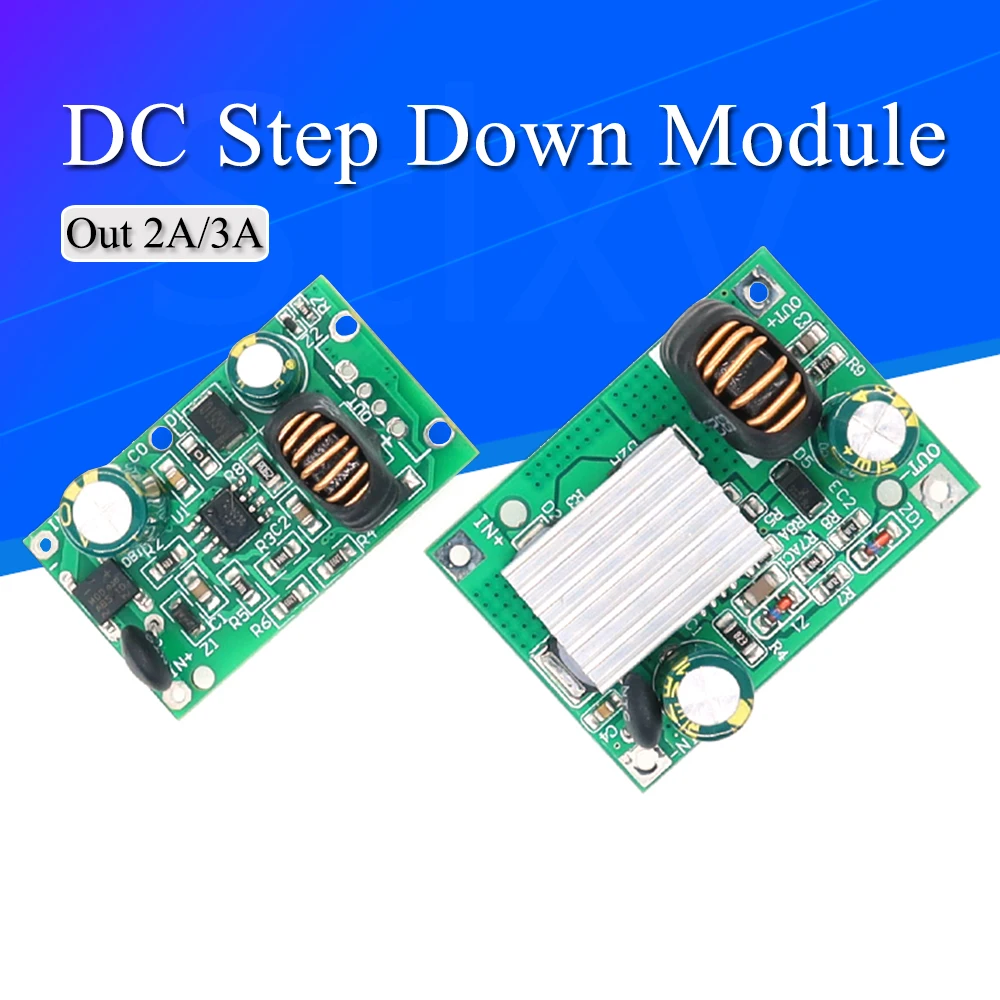 DC 9V 12V 24V 36V 48V 72V 84V 120V to 5V 3A / 2A Step Down Module Power Supply DC DC Converter Buck Converter Step Up Converte