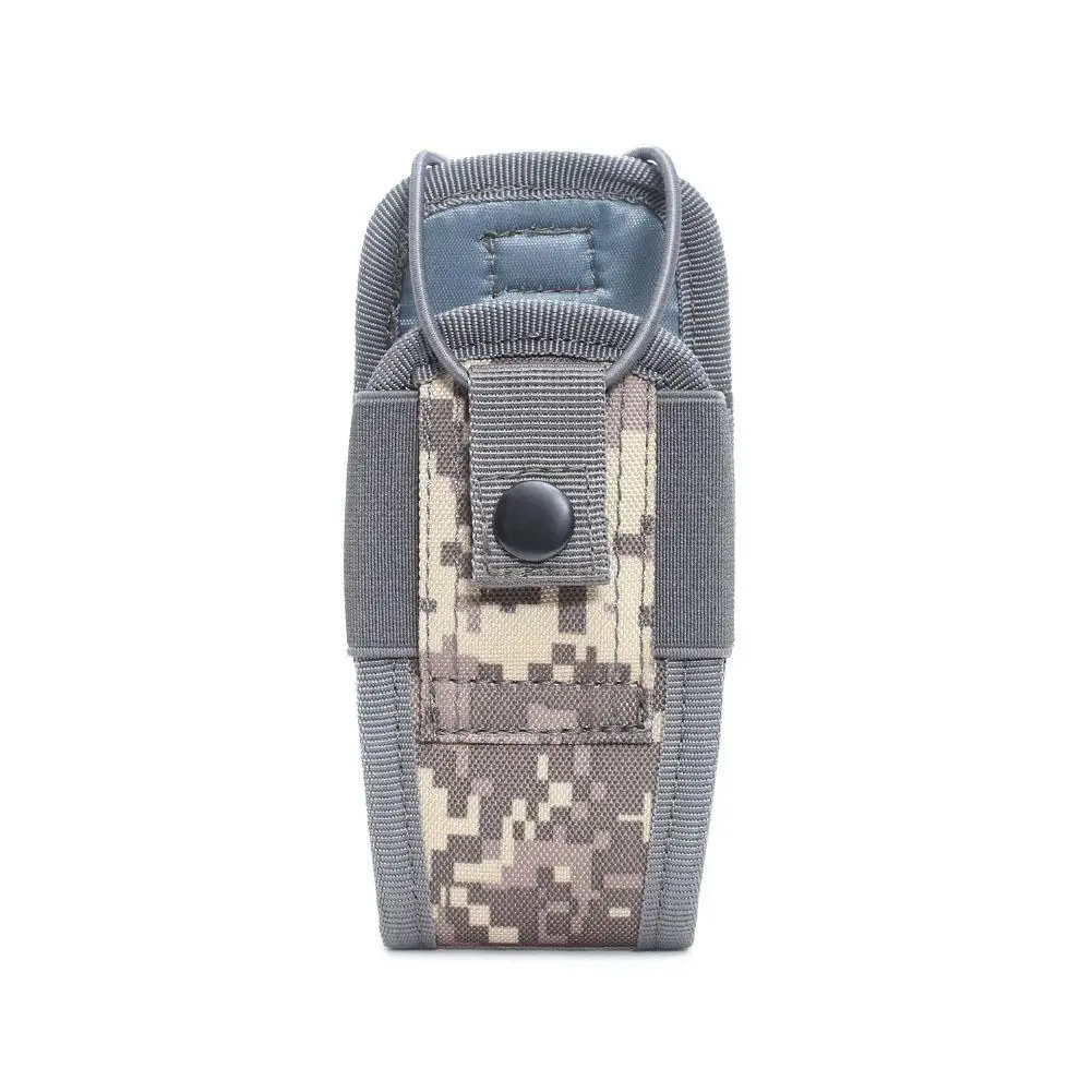 Outdoor Tactical Walkie-talkie Case, Combat Molle, Radio Intercom Case, bolsa, Interphone saco titular, coldre curto, caça, H0L3