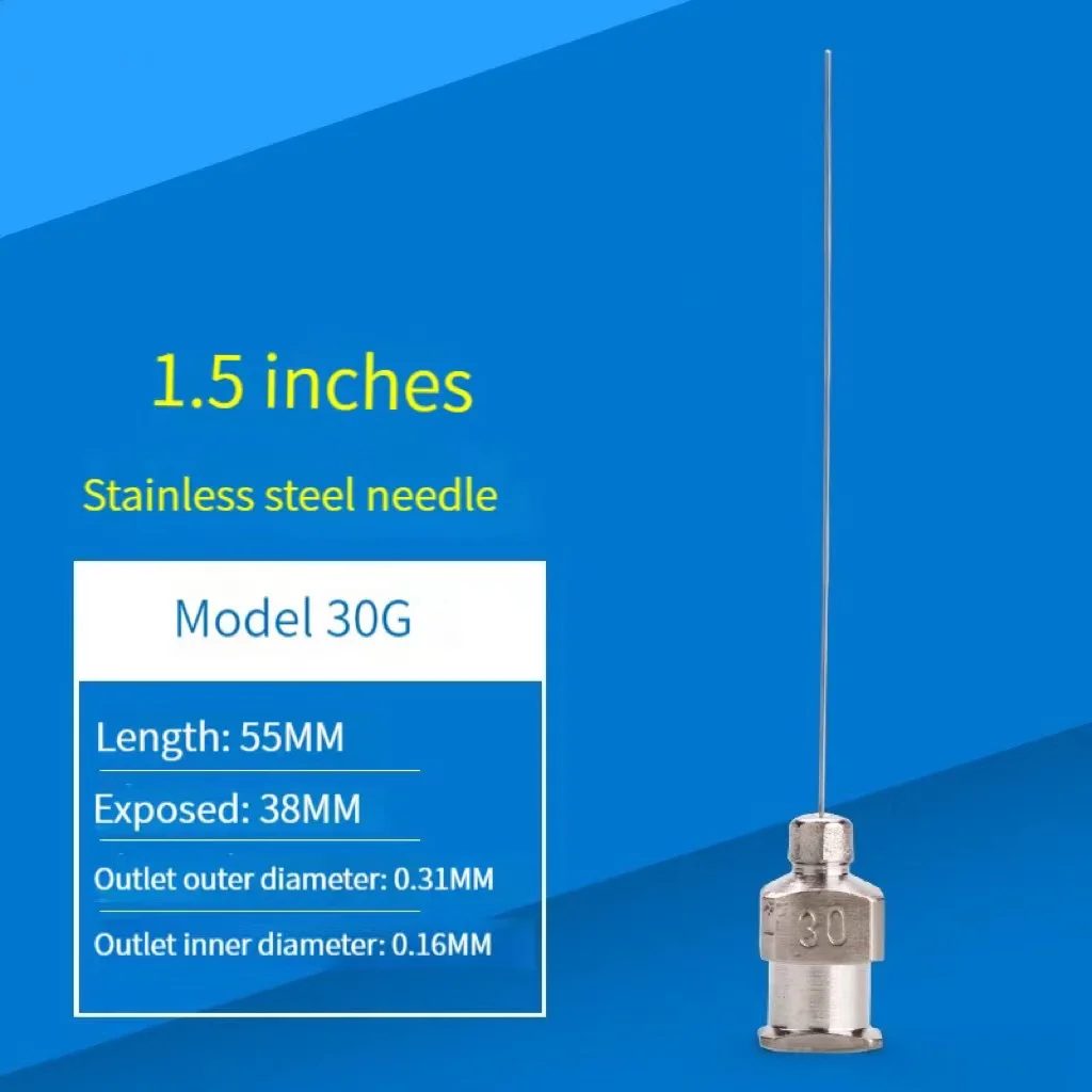 Imagem -03 - Tubo de Agulha Dispensadora de Agulha Dispensadora Acessórios para Máquinas 38 mm 8g a 19g Direto da Fábrica 15 Polegadas Aço Inoxidável