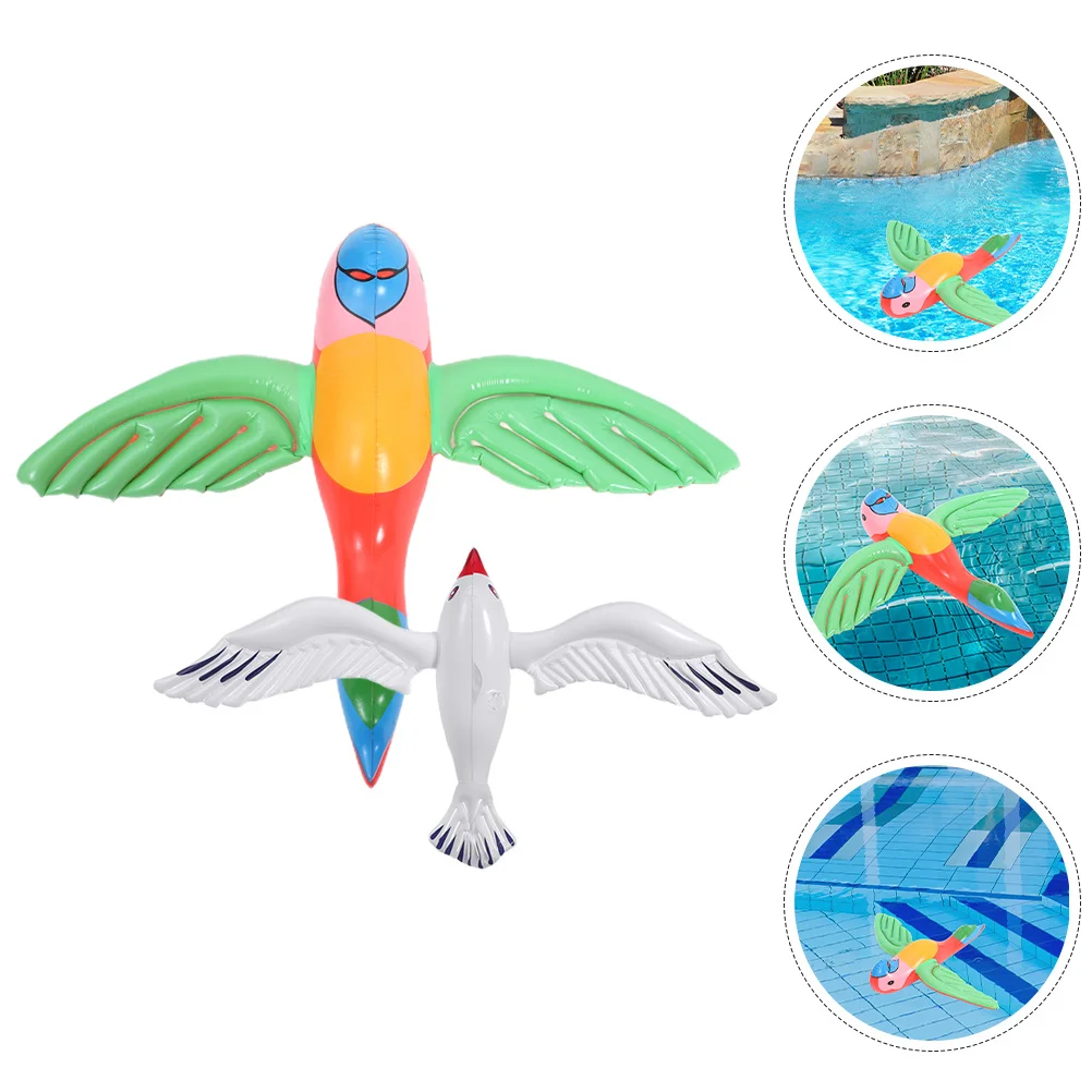 

1 set Large Inflatable Seagull Water Balloon For Pool Beach Party Swimming Decor Outdoor Game Inflatable Bird Pvc Floating