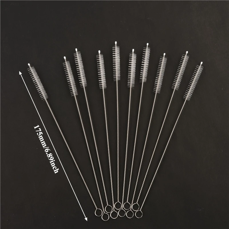 50/100PCS Stainless steel Smoke Pipe Cleaning brush Tobacco Pipe Cleaner Strip Baby Bottle Cleaner Brush Smoking pipe Cleaners view 2