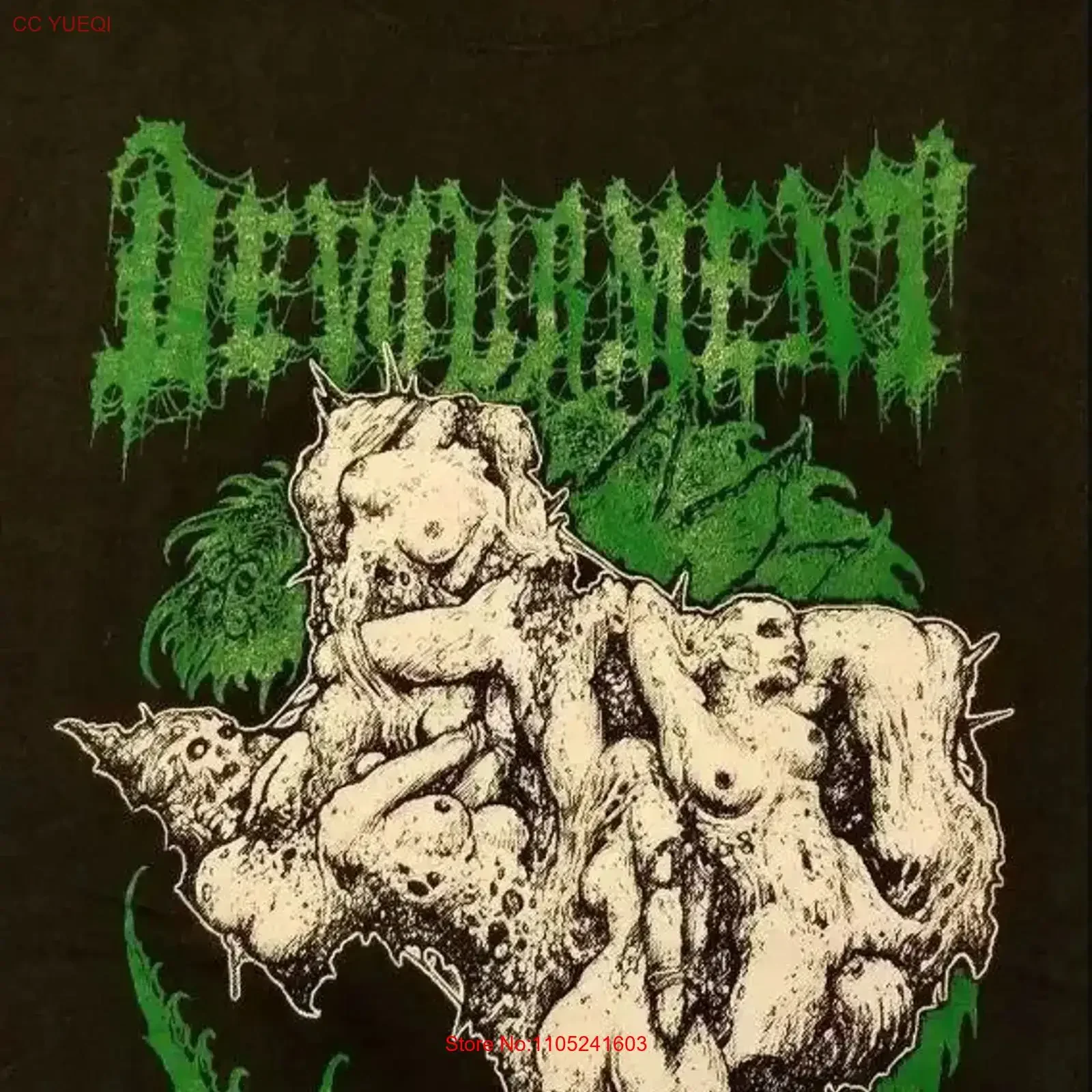 Devourment Tour Metal Band Adult T Shirt All Size MK660 vintage Washed Top For Everyday Wear fashion Comfortable vintage