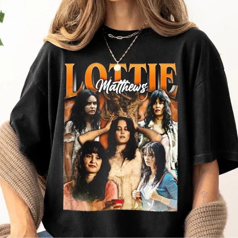 

American Retro Hornets TV Drama Themed T-shirt for All Four Seasons, Suitable for Both Men and Women, Casual T-shirt