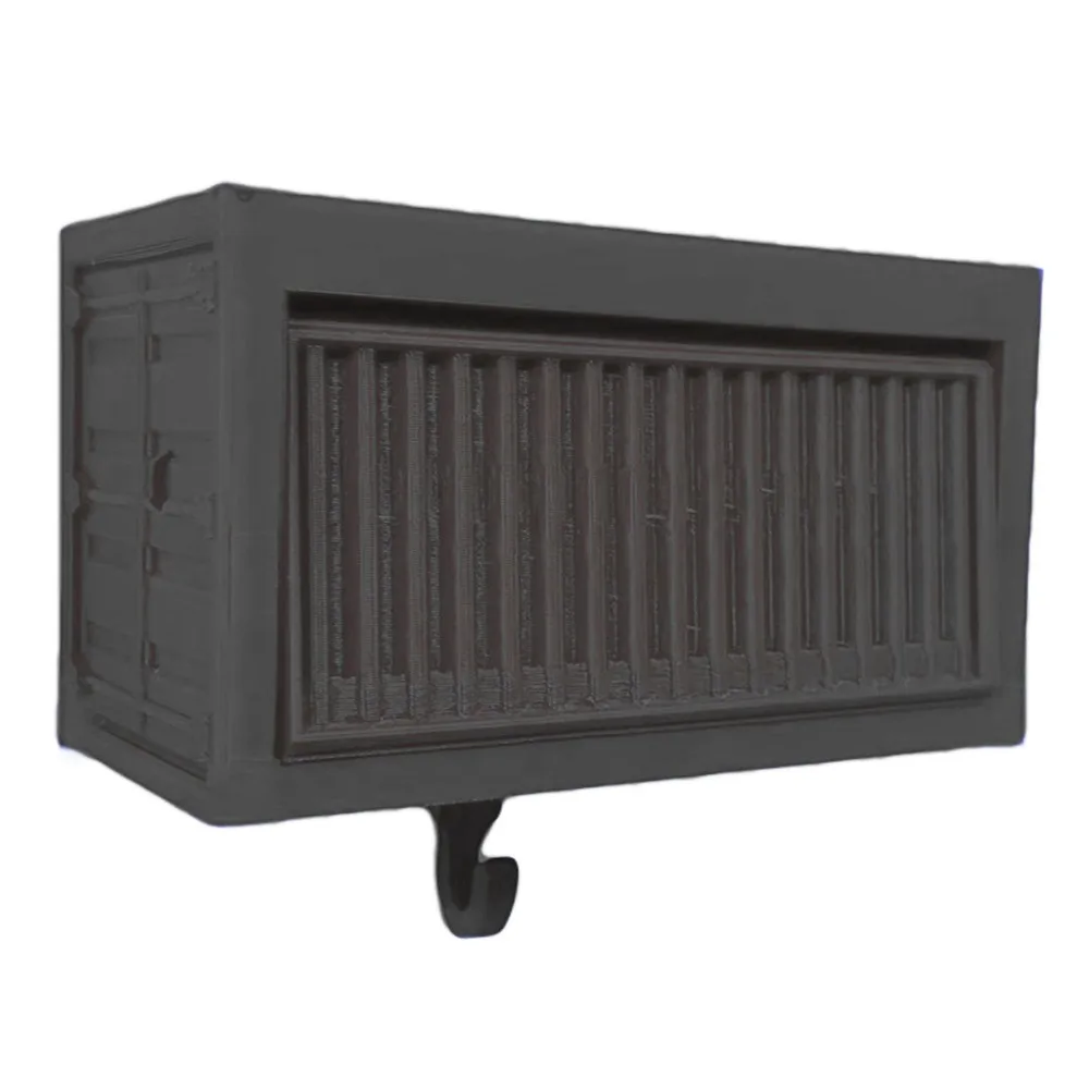 

Creative Car Garage Key Holder Multifunctional with Opening Door Car Key Hook Rack Funny Easy Installation Wall Mount Key Rack