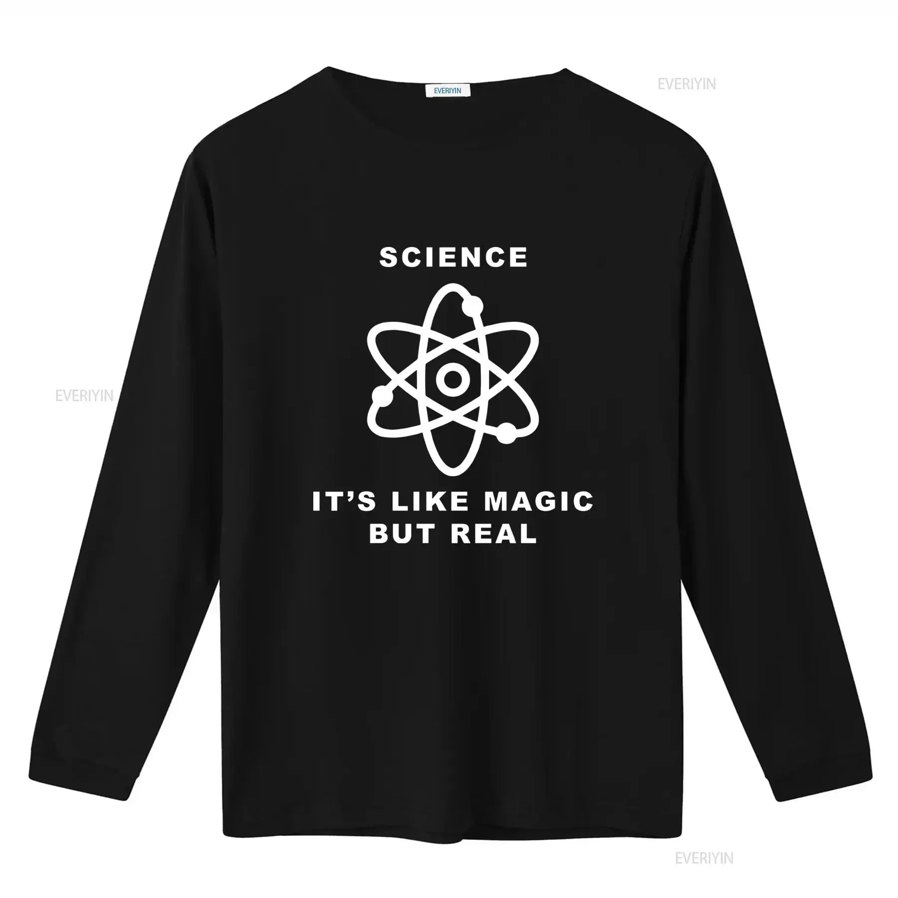 Science Its Like Magic But Real Liberal Political Saying Statement Women's T shirt vintage Washed Versatile homme Slightly