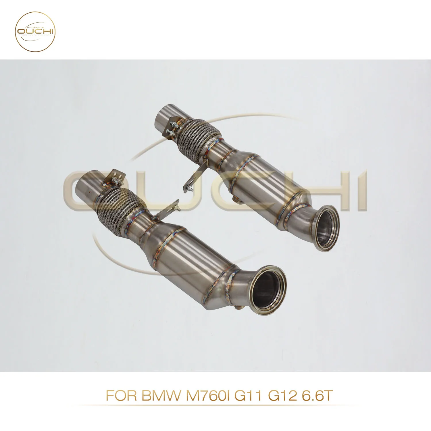 

For BMW M760Li G11 G12 Performance Downpipe High Flow Stainless Steel Automobile Exhaust Parts️