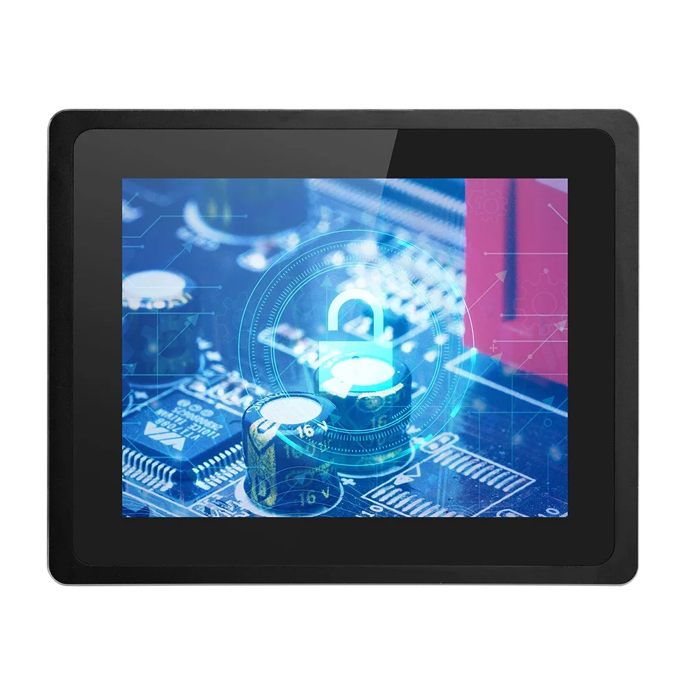 10.4 inch panel mount embedded J4125 industri touch pc