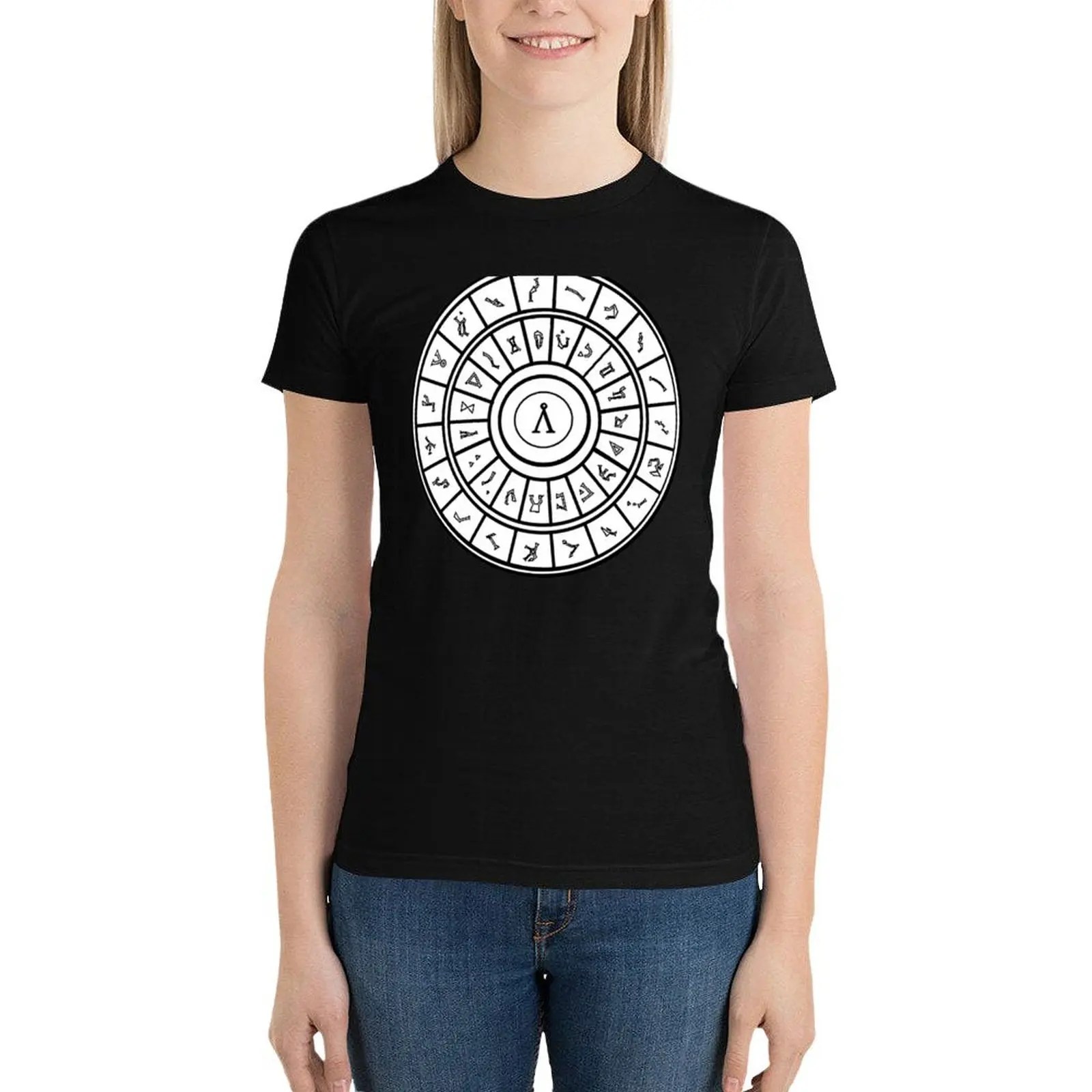 Stargate Dialing Ring T-Shirt aesthetic clothes plus size tops designer clothes Women luxury