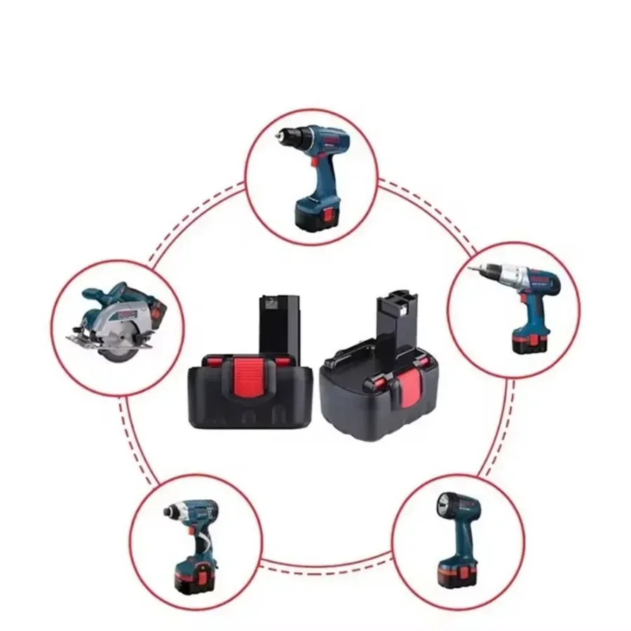 Baterie NI-CD pro elektrické nářadí s kapacitou 12800 mAh a napájecím napětím 14,4 V, určená pro Bosch BAT038 BAT040 BAT140, PSR 14,4VE-2 GSR 14,4 V GDS 35614 BAT041 - náhled 5