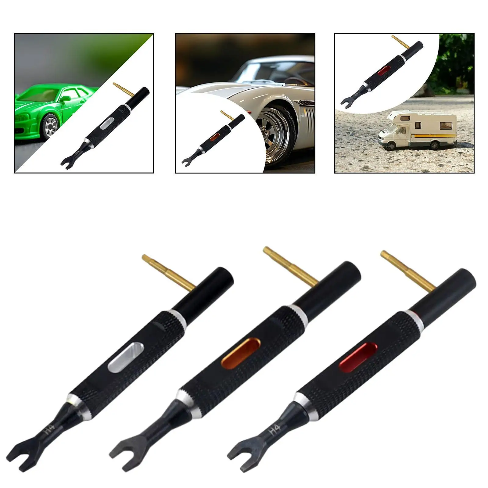 Model Car Pull Rod Wrench Wear Resistant Multiuse Sturdy Adjusting Wrench