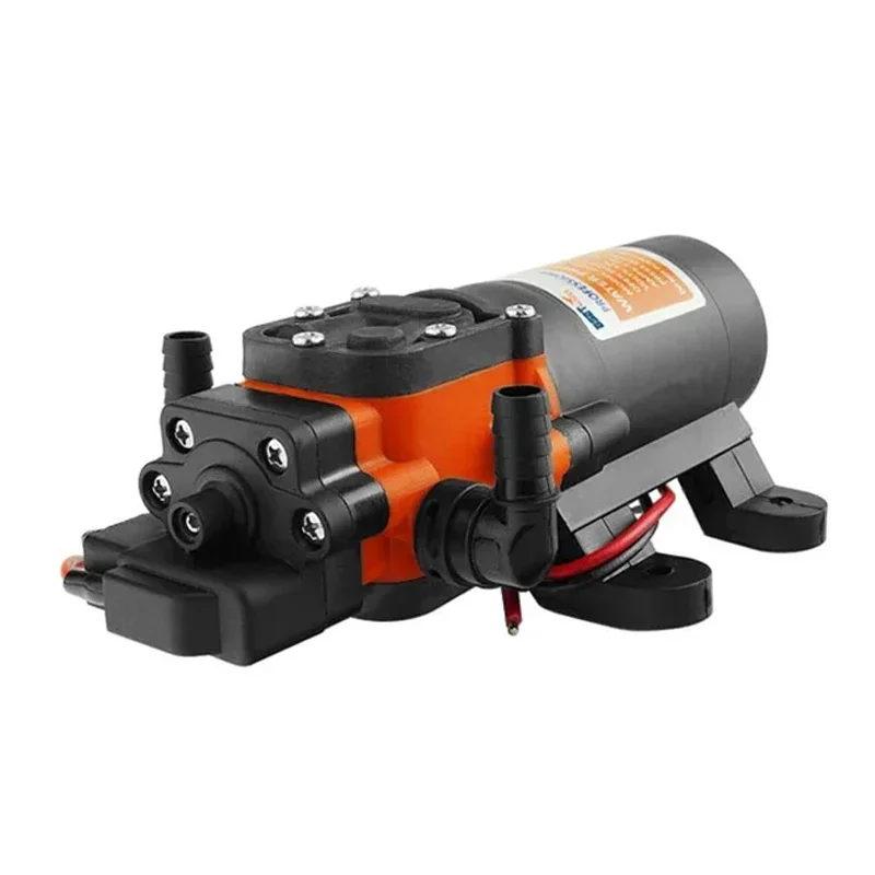 35PSI 12V Marine Diaphragm Pump - Self-Priming Water Transfer for Boats, Showers & Toilets (RV & Caravan Compatible)