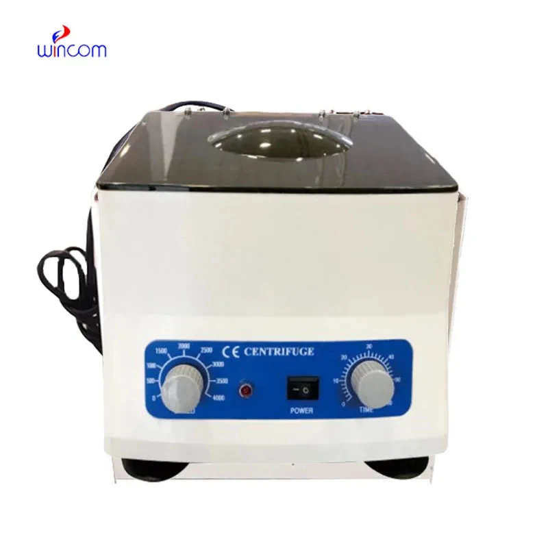 

0- Low Speed Centrifuge Loratory Medical Practice Hine Serum Separation