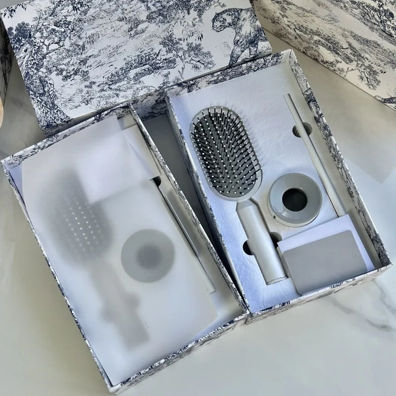 

Щетка на воздушной подушке серии D, роскошный праздничный подарок, незаменимый, удобный и стильный, расслабляющий, смягчающий массаж волос, кожи головы