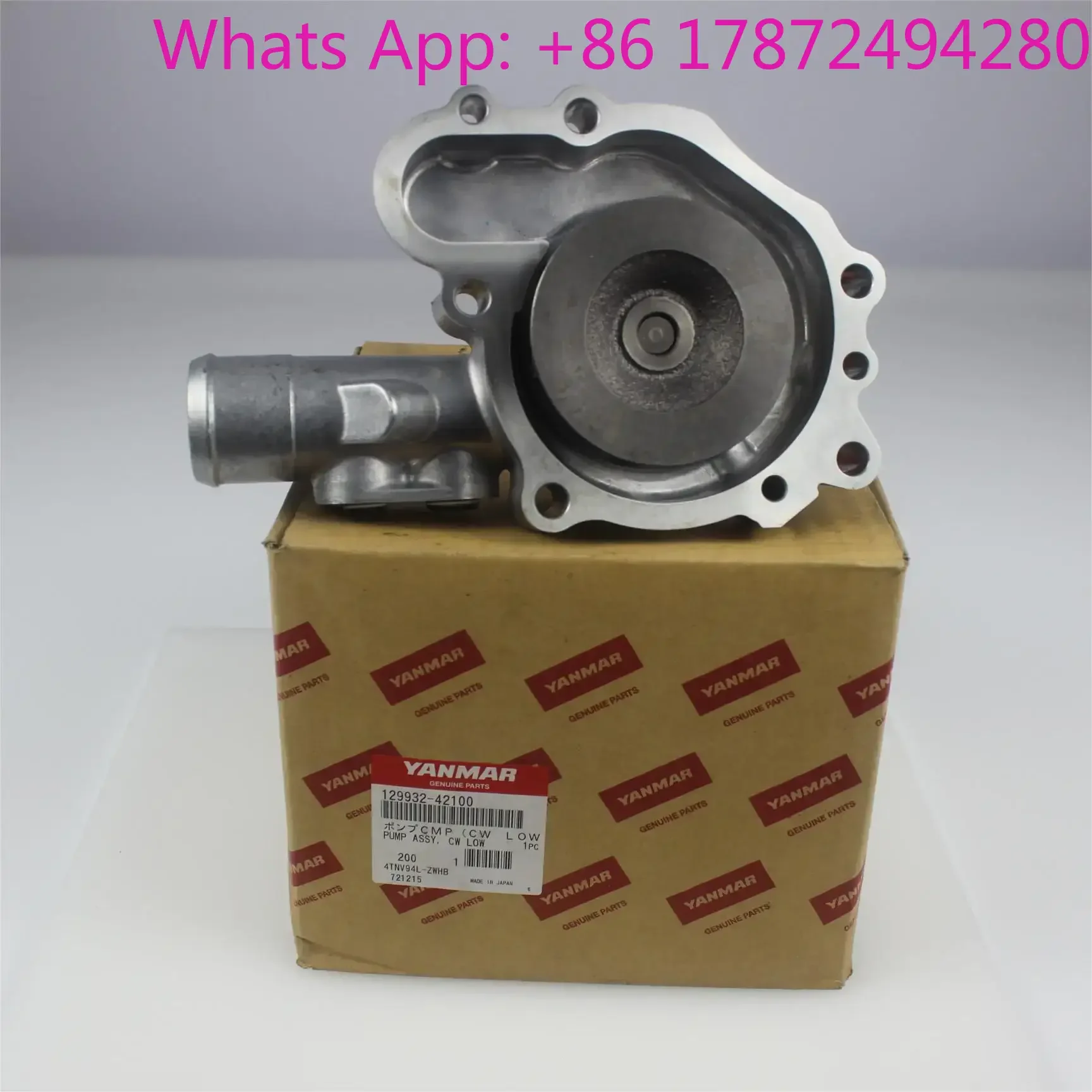 

Engine Water Pump 4TNV94L-ZWHB Machinery Part 129932-42121