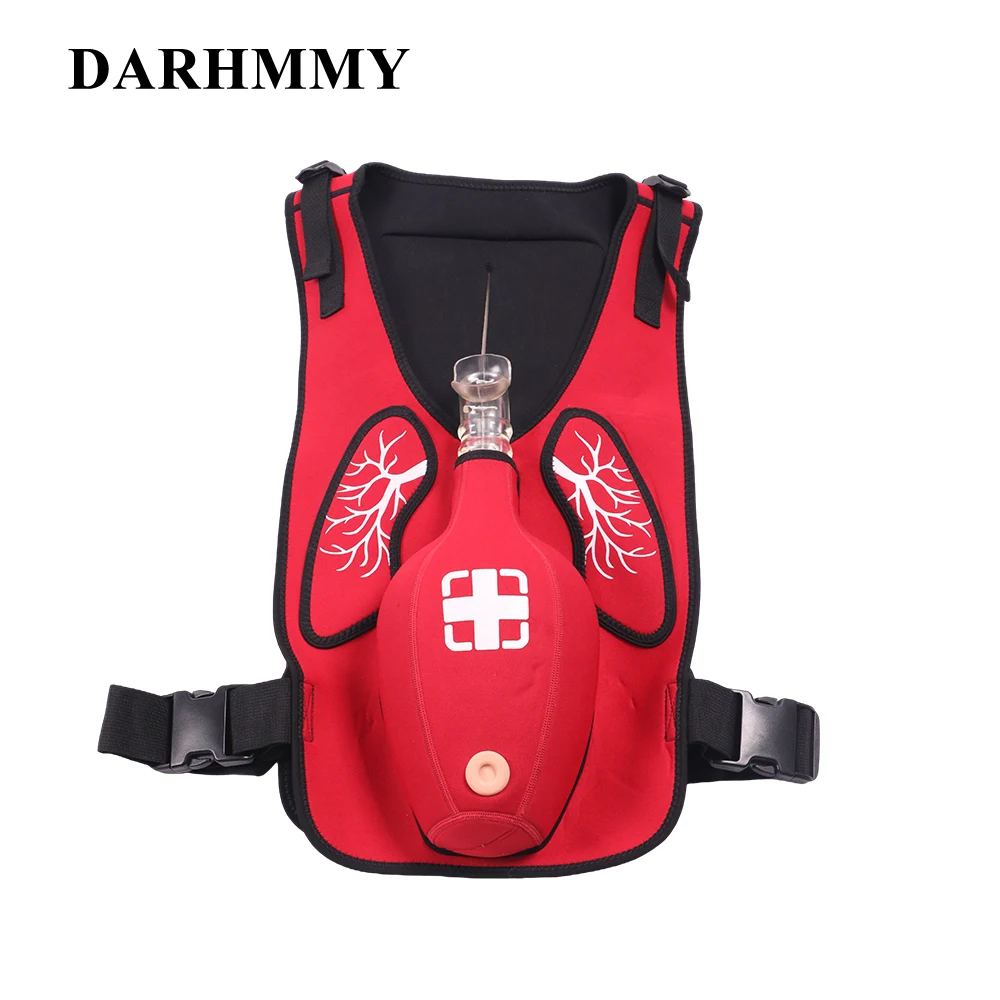 DARHMMY gilet indossabile Heimlich Anti soffocamento per adulti/bambini per l\'allenamento di pronto soccorso