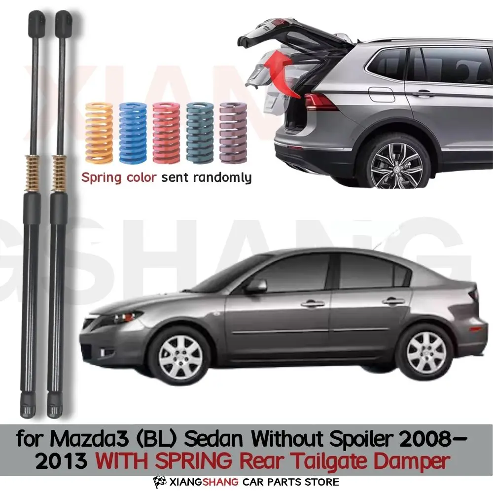 

Auto Pop-Up Trunk Struts for Mazda3 (BL) Sedan Without Spoiler 2008-2013 Automatic Opening Lift Support With Spring Boot Gas