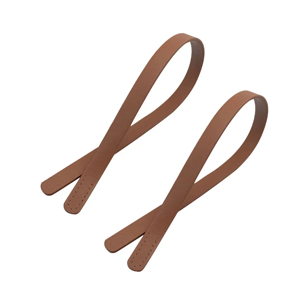 2 Pcs Tote Bag Strap Replacement for Handbags Clutch Shoulder Bags Durable PU Material Porous Ends Design