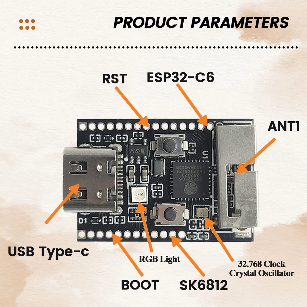 Wifi6 ESP32 C6 Deve… - image