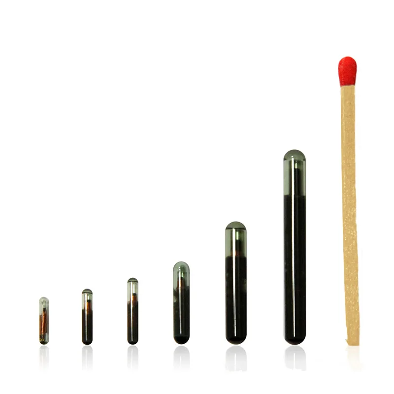 10 قطعة 7 مللي متر ، 8 مللي متر ، 12 مللي متر علامة زجاجية للحيوانات رقاقة مايكرو تتفاعل رقاقة حقن رقاقة FDX-B القياسية للزواحف ، الحيوانات الأليفة Iguanas ، سحاليات المراقبة