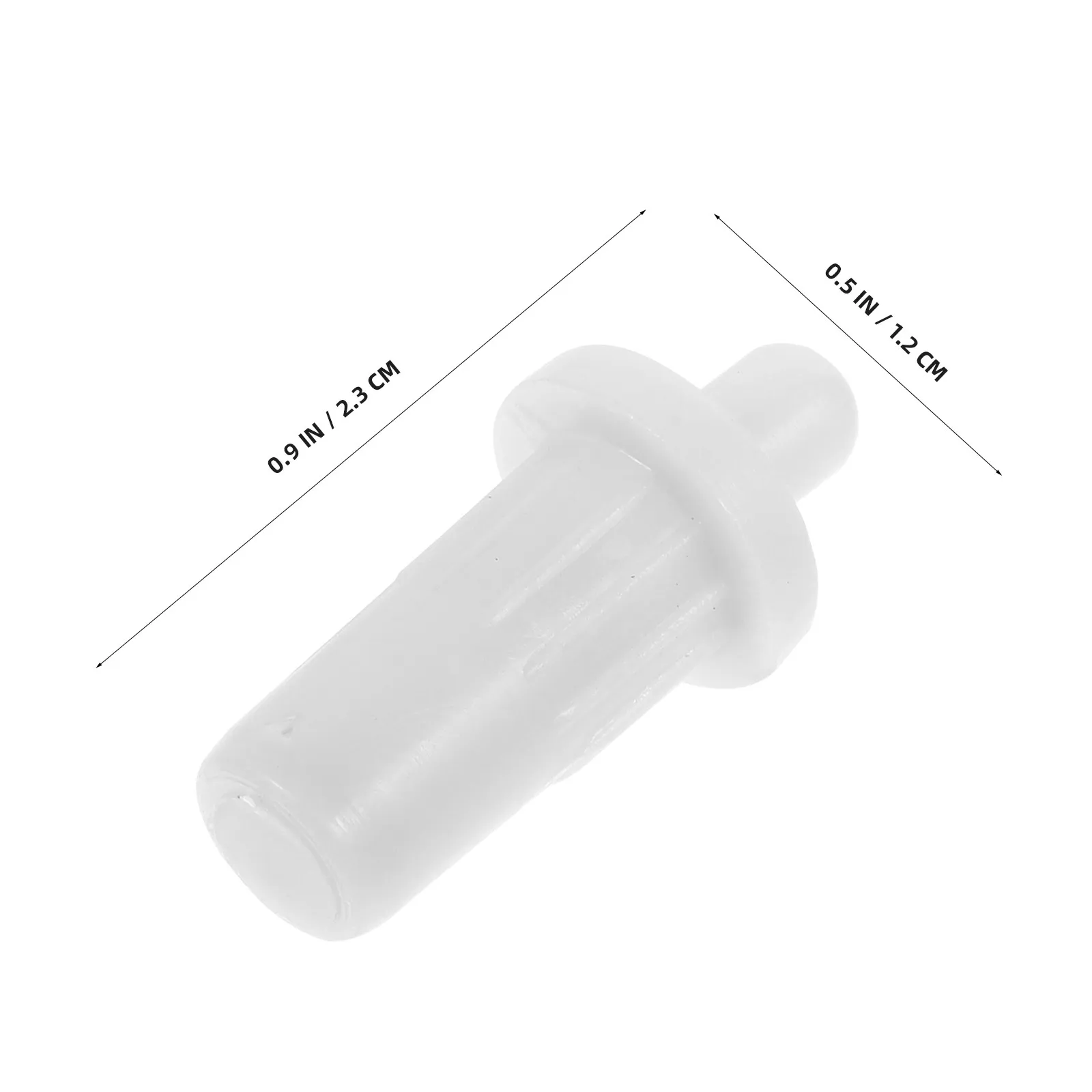 28Pcs Cabinet Door Damper Pins White Spring Loaded Telescopic Repair Kit for Kitchen Cabinets Louvers Shutters Slow Closing