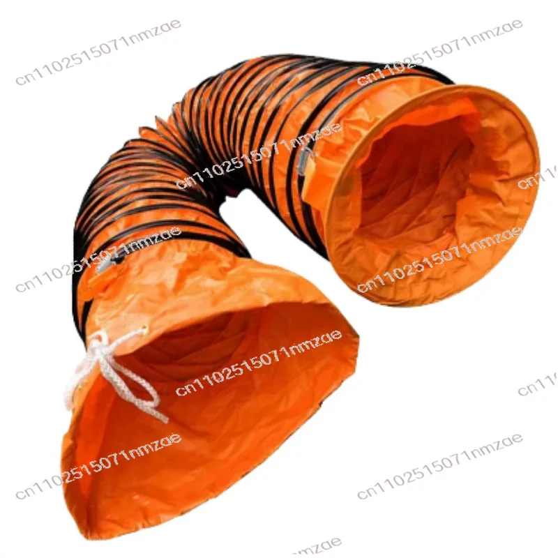 

High Temperature Resistant PVC Canvas Exhaust Fan Hose New Telescopic Air Duct Mine Paint Ventilation Pipe