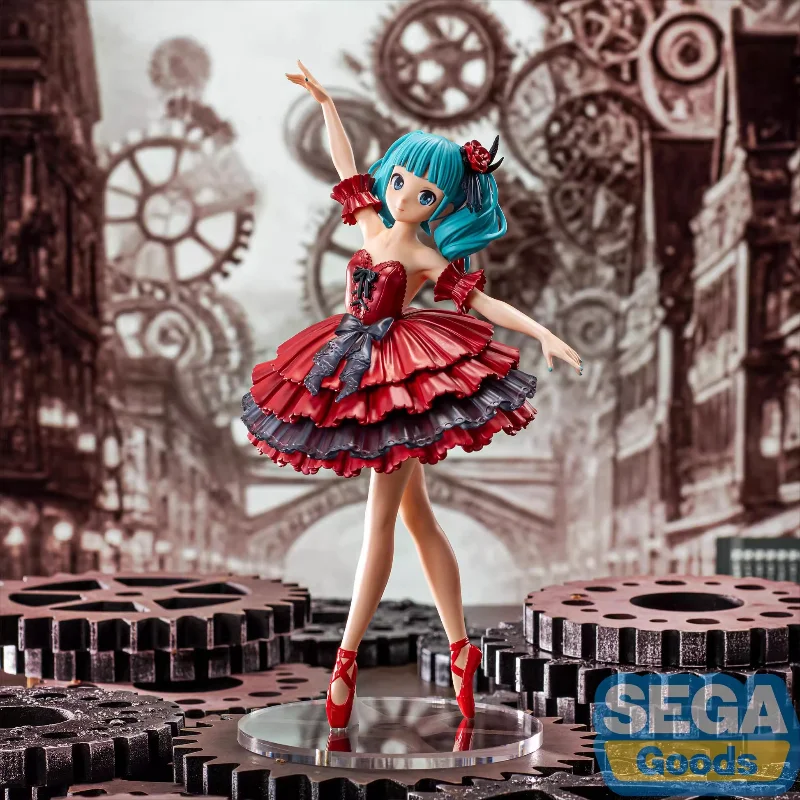 在庫あり オリジナル セガ プロジェクト DIVA MEGA 39's 初音ミク エトワール バレエ アニメ フィギュア モデル コレクション デスクトップ装飾品 人形