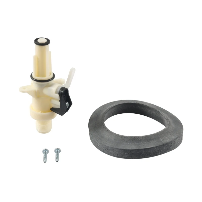 

Caravans Campers Commode Water Valves Set Simple Setup Corrosion Resistant for Motorhome Simple Installation Maintenance