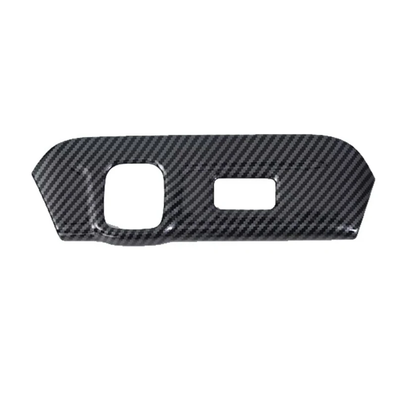 

For Chevrolet Seeker Trax 2023 2024 Centre Console USB Port Panel Cover Trim Interior Accessories Parts ABS Carbon Fiber