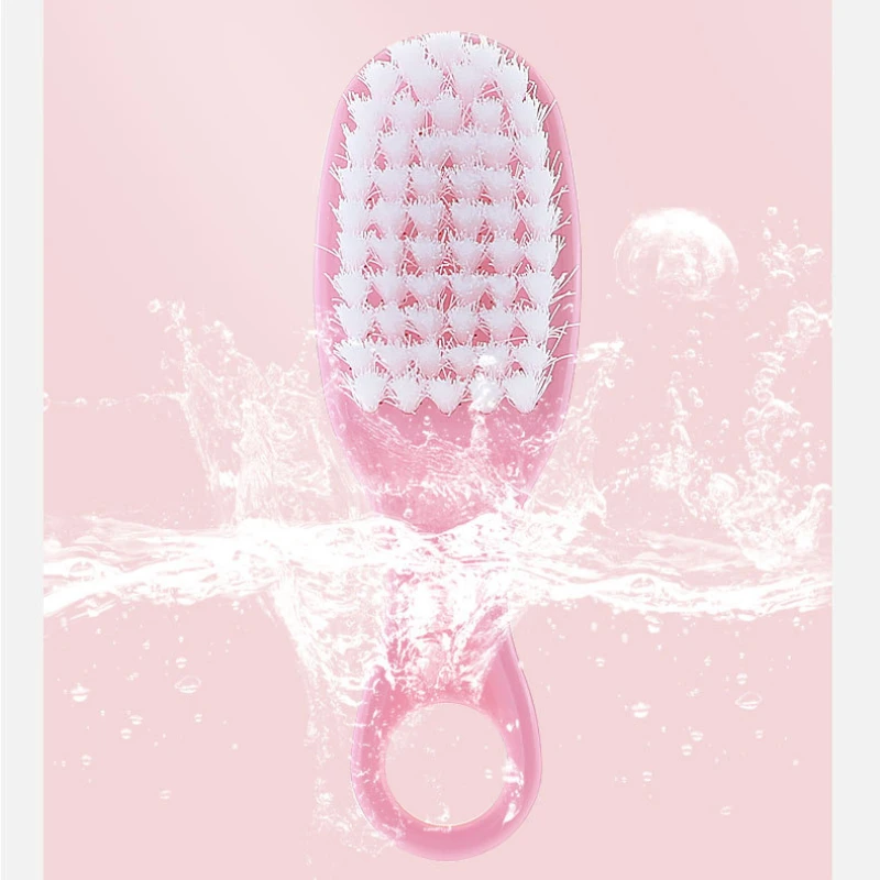 Baby hair removal bath massage brush newborn child bath shampoo soft and comfortable soft bristle brush infant care comb set