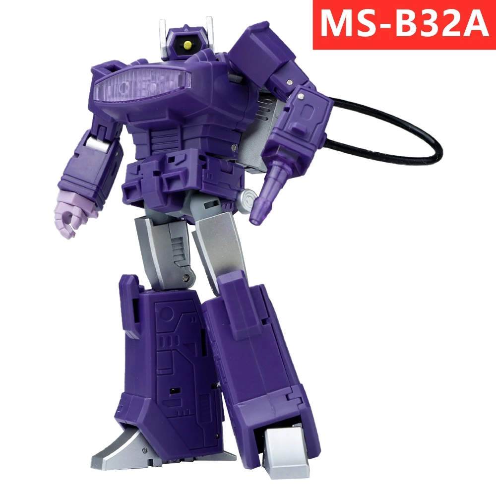 Neue transformation magie quadrat MS-TOYS MS-B32 msb32 MS-B32A msb32a mini stoßwelle g1 action figur roboter spielzeug mit box auf lager