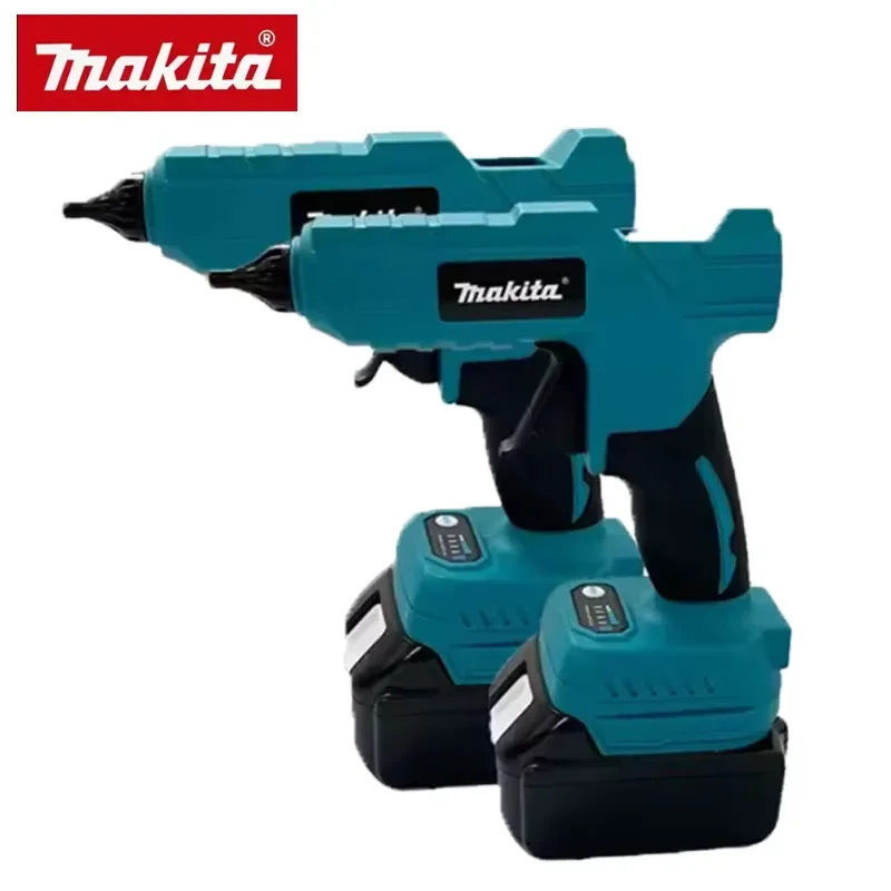 

Электрический пистолет для термоплавкого клея Makita, 18 В, литий-ионный аккумулятор, DIY пистолет для термоплавкого клея для украшения упаковки