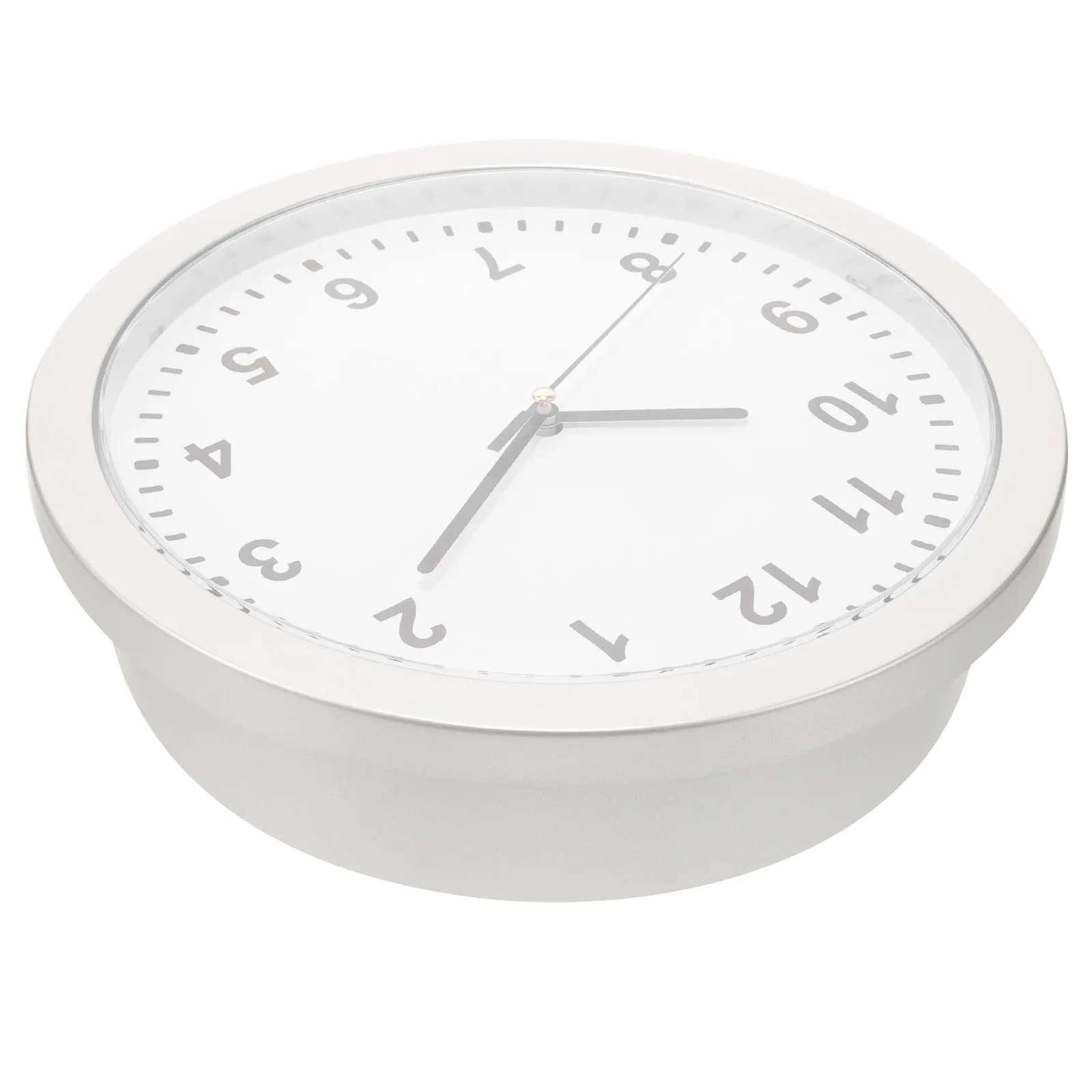 Sturdy Plastic Key Hider Clock Design Secret Compartment Storage Box Hidden Key Holder for Outside Door Wall Decorative Use